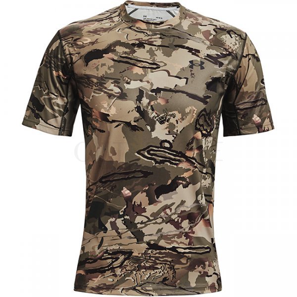 Under Armour Iso-Chill Brush Line Short Sleeve - UA Forest Camo - 2XL