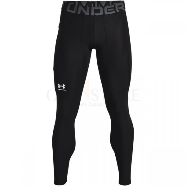Under Armour Mens HeatGear Compression Leggings - Black - 3XL
