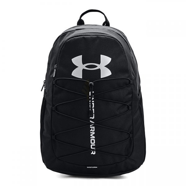 Under Armour Hustle Sport Backpack - Black / Silver