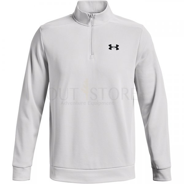 Under Armour Mens Armour Fleece 1/2 Zip - Grey - S