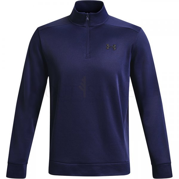 Under Armour Mens Armour Fleece 1/2 Zip - Navy Blue - XL