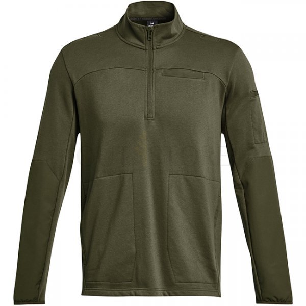 Under Armour Rival Fleece Tactical Job 1/4 Zip - Marine OD Green - 3XL