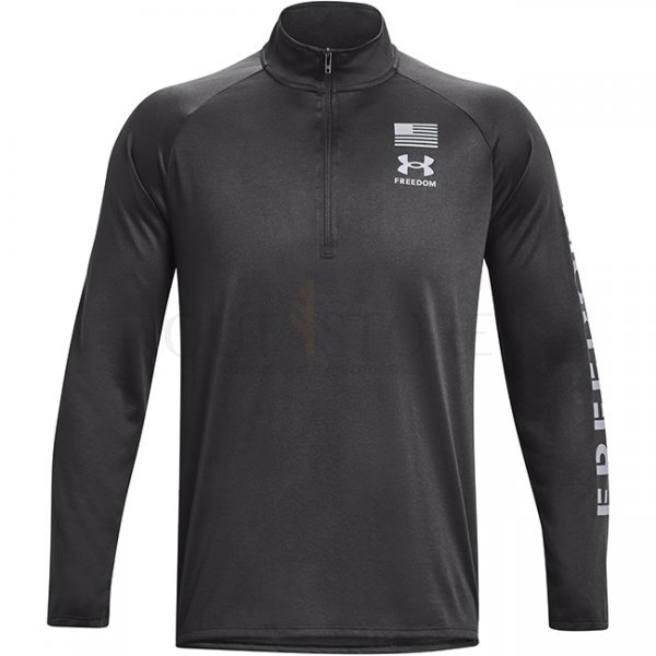 Under Armour Freedom Tech 1/2 Zip - Jet Grey - 3XL
