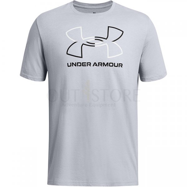 Under Armour Mens Foundation Short Sleeve - Light Grey - 2XL