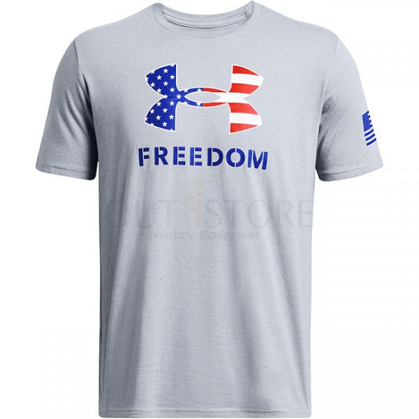 Under Armour Mens Freedom Logo T-Shirt - Royal Heather - 2XL