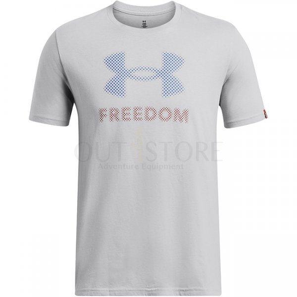 Under Armour Mens Freedom Amp T-Shirt - Red - 2XL