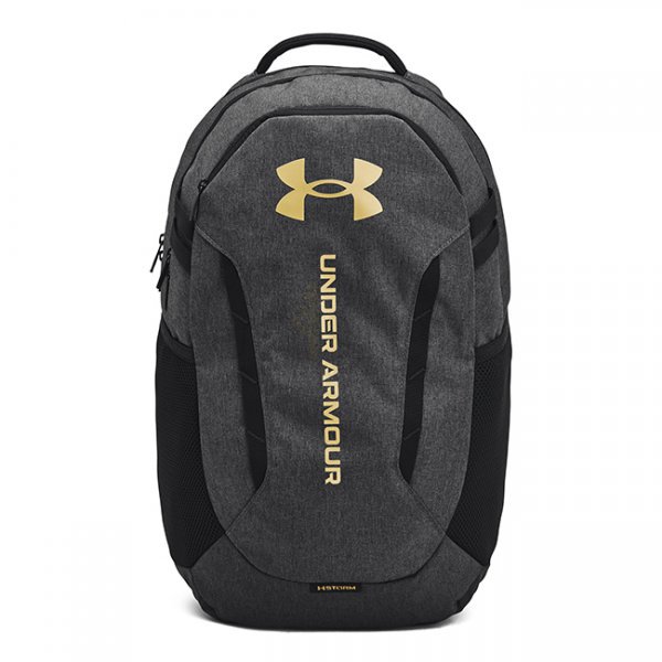 Under Armour Hustle 6.0 Pro Backpack - Black Full Heather / Black