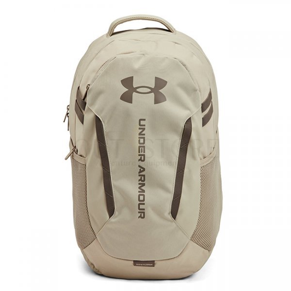 Under Armour Hustle 6.0 Pro Backpack - Khaki Base / Khaki Base / Taupe Dusk