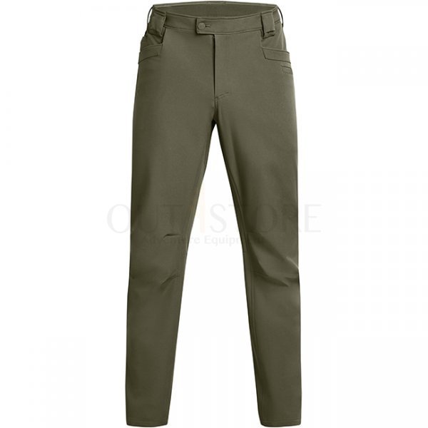 Under Armour Mens Alpha Flat Front Pants - Marine OD Green - 30 - 32