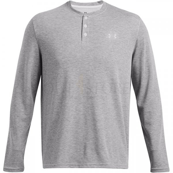 Under Armour Mens Expanse Henley - Halo Grey / Mod Grey - L