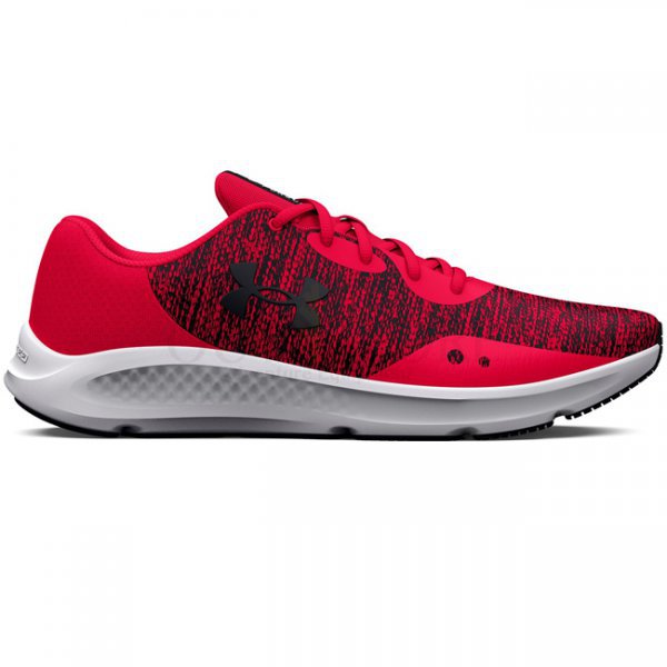Under Armour Mens Charged Pursuit 3 Twist Running Shoes - Red - 12