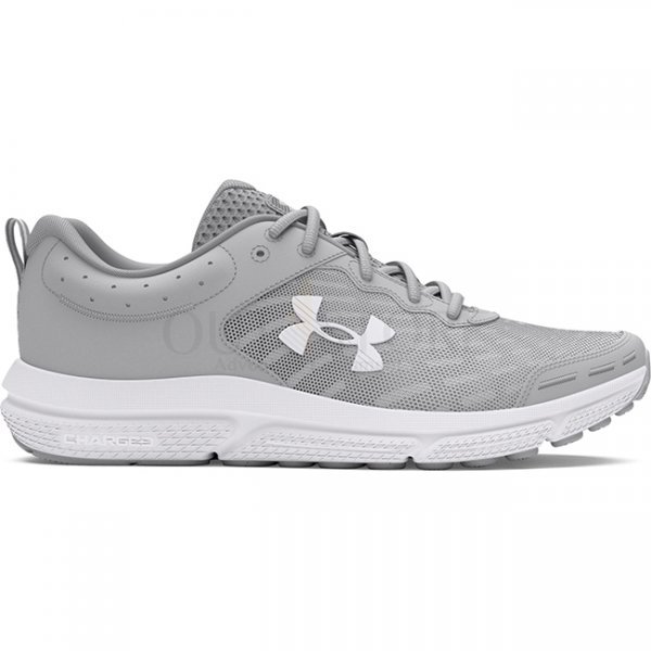 Under Armour Mens Charged Assert 10 Running Shoes - Mod Grey - 8