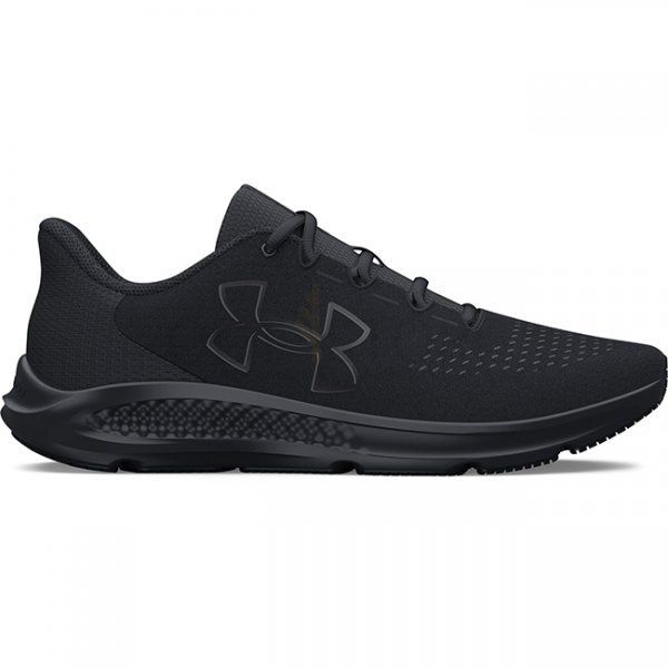 Under Armour Mens Charged Pursuit 3 Big Logo Running Shoes - Black - 13