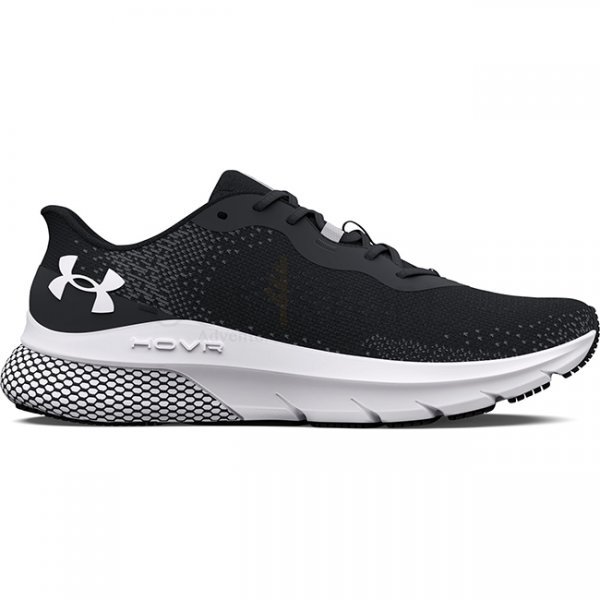 Under Armour Mens HOVR Turbulence 2 Running Shoes - Black / Jet Grey / White - 9