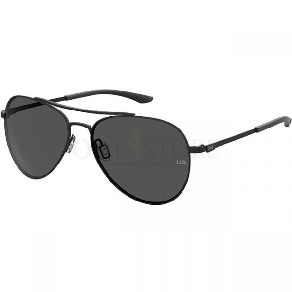 Under Armour Instinct Sunglasses - Matte Black - Grey