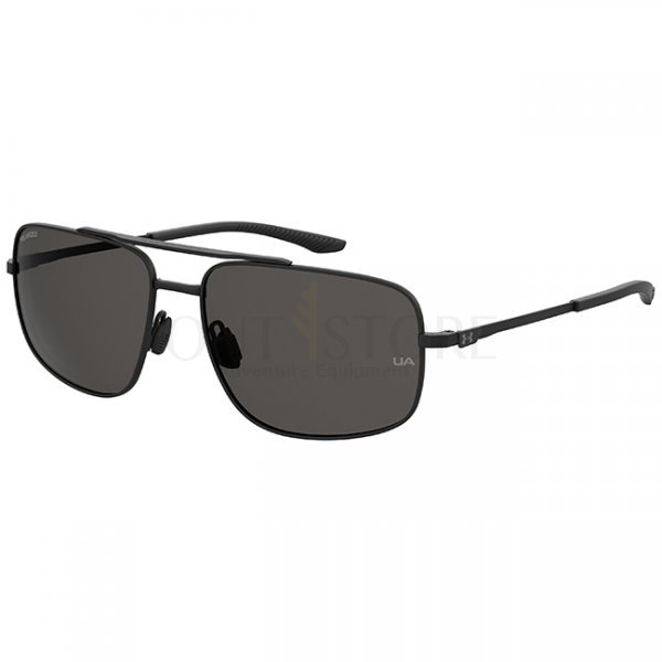 Under Armour Impulse Sunglasses - Matte Black - Grey Polarized