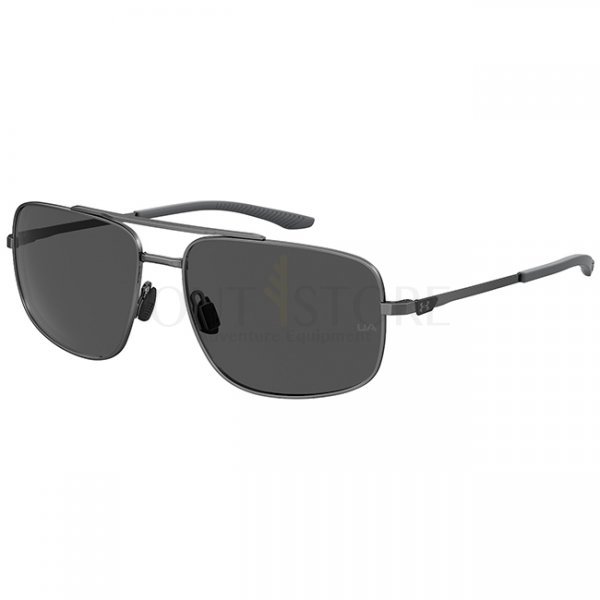 Under Armour Impulse Sunglasses - Shiny Dark Ruthenium - Grey