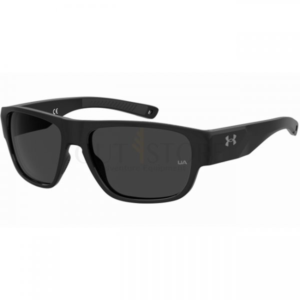 Under Armour Scorcher Sunglasses - Shiny Black - Grey