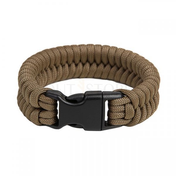 Pitchfork Paracord Bracelet Buckle - Coyote S