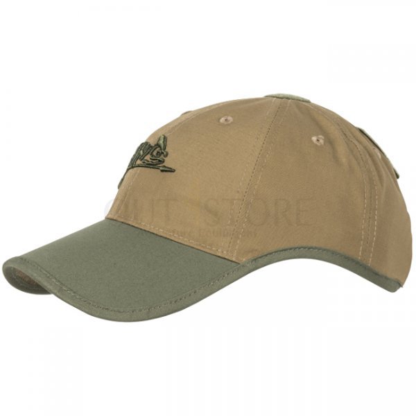 Helikon Logo Cap - Coyote / Olive Green A