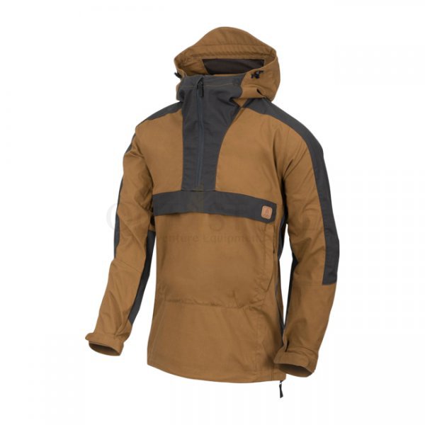 Helikon Woodsman Anorak Jacket - Coyote / Ash Grey - M