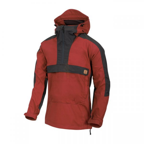 Helikon Woodsman Anorak Jacket - Crimson Sky / Ash Grey - 2XL