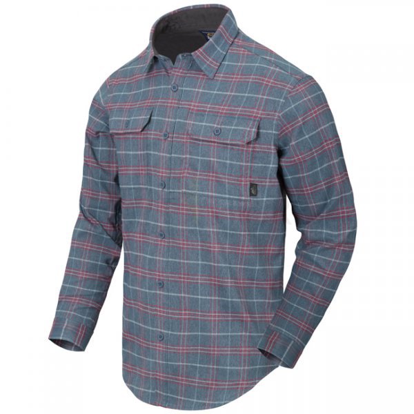 Helikon GreyMan Shirt - Graphite Plaid - M