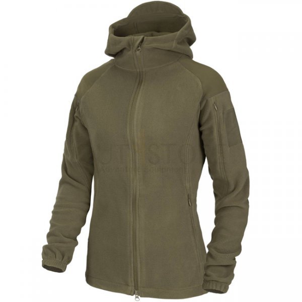 Helikon Women's Cumulus Heavy Fleece Jacket - Taiga Green - XS