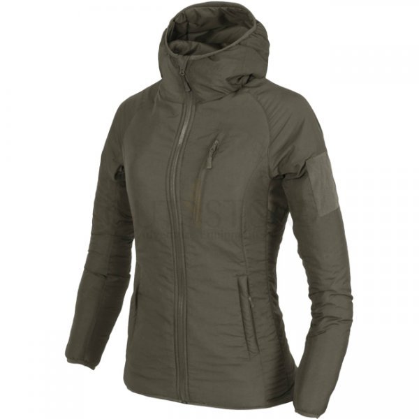 Helikon Women's Wolfhound Hoodie Jacket - Taiga Green - XS