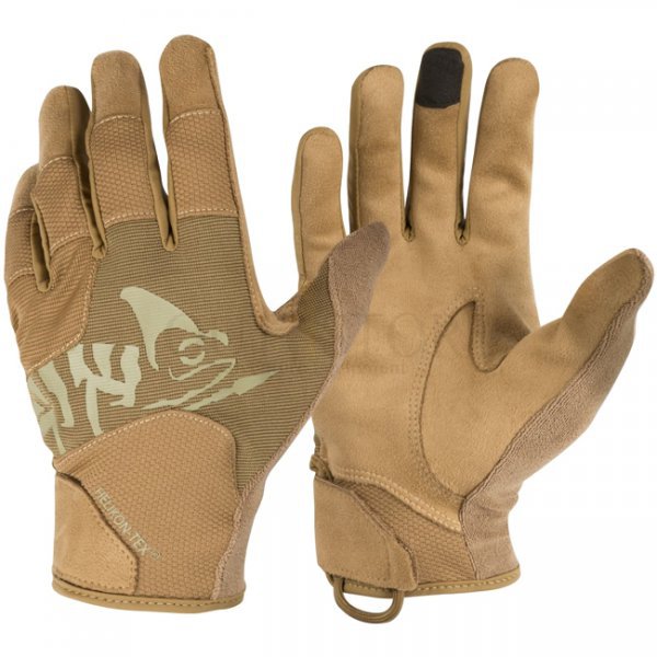 Helikon All Round Tactical Gloves - Coyote / Adaptive Green A - L