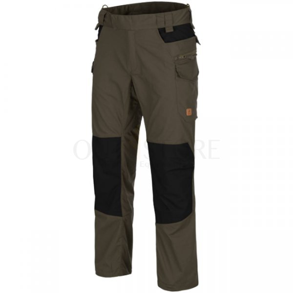 Helikon Pilgrim Pants - Taiga Green / Black A - S - Long