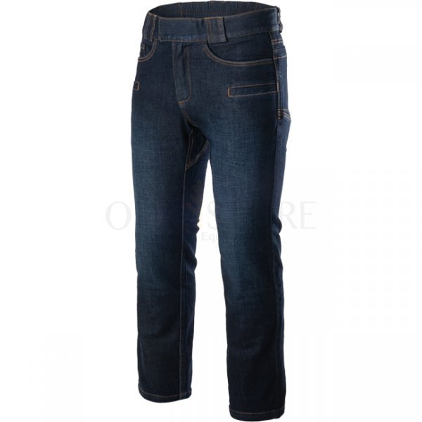 Helikon Greyman Tactical Jeans Slim - Denim Mid Dark Blue - XL - Long