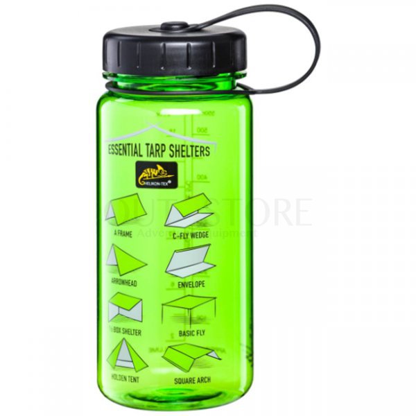 Helikon Tritan Wide Mouth Tarp Shelter 550ml Bottle - Green / Black