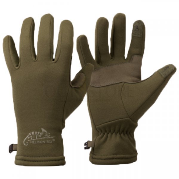 Helikon Tracker Outback Gloves - Olive Green - S