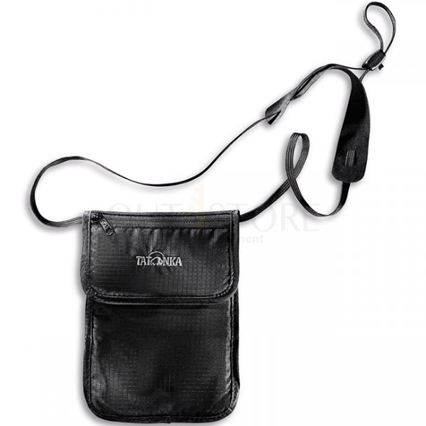 Tatonka Skin Folded Neck Pouch - Black