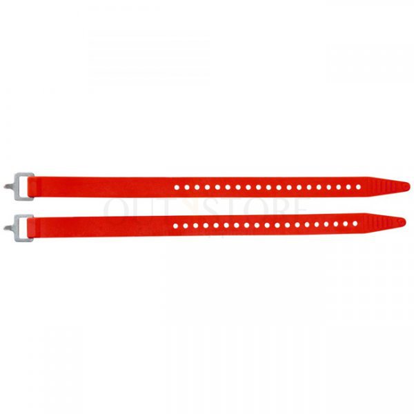 Tatonka No-Slip Strap 40cm/Pair - Red Orange