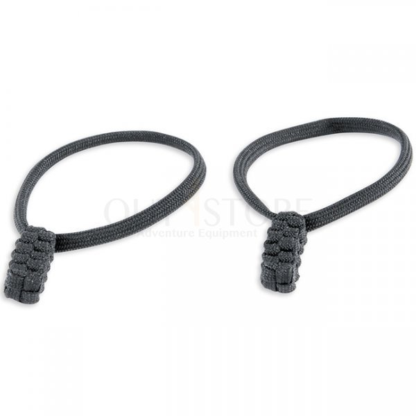 Tatonka Zipper Puller Knot Pair - Black