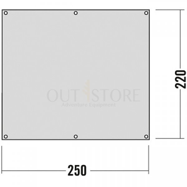 Tatonka Tent Ground Sheet 250x220cm