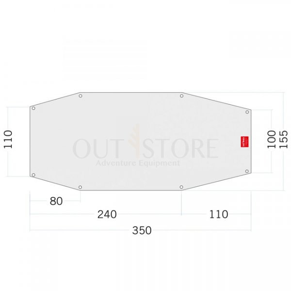 Tatonka Floor Sheet PE Arctis 2