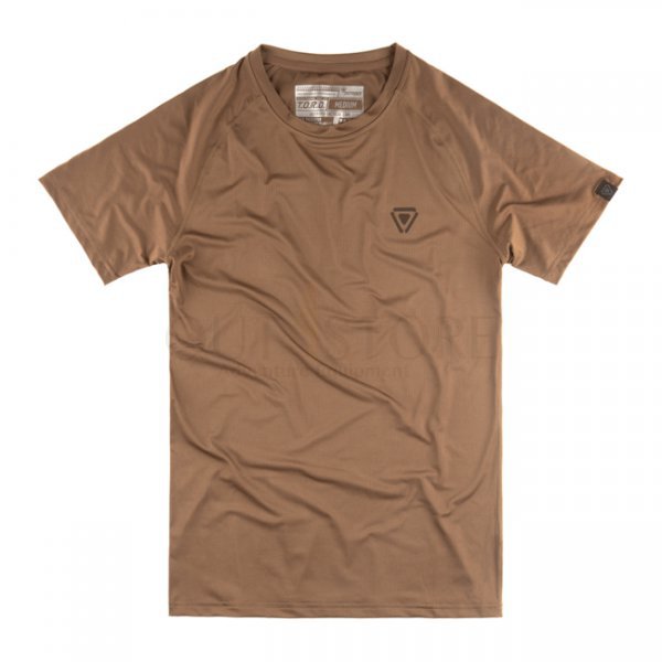 Outrider T.O.R.D. Athletic Fit Performance Tee - Coyote - XS