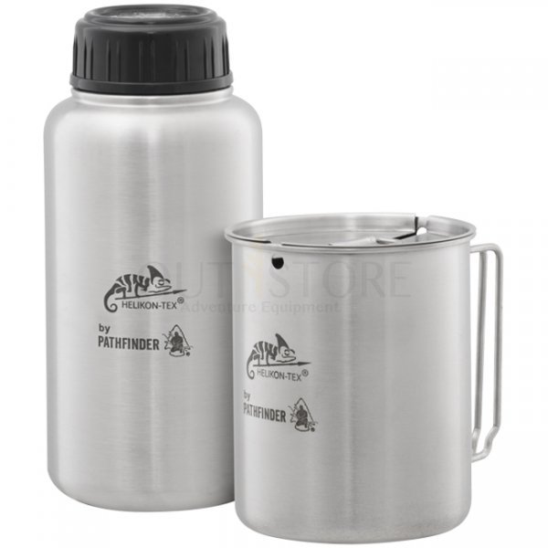 Helikon-Tex PATHFINDER 32oz Stainless Steel Water Bottle & Nesting Cup Set