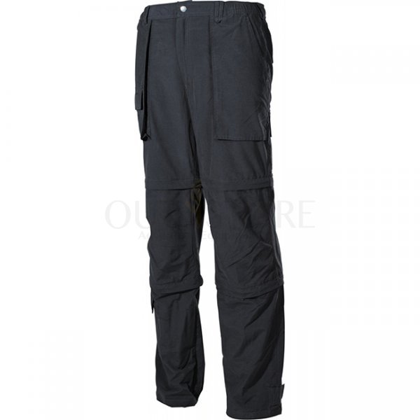 FoxOutdoor Multifunctional Microfiber Pants Side Pockets - Black - XL