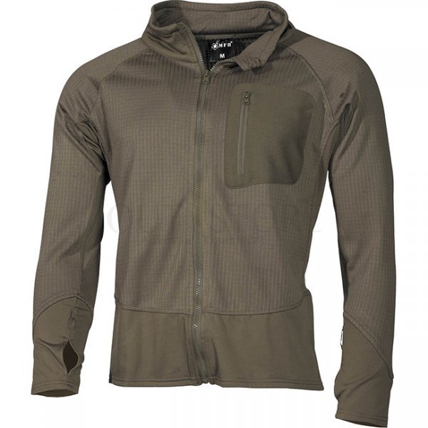 MFH US Tactical Baselayer Jacket - Olive - S