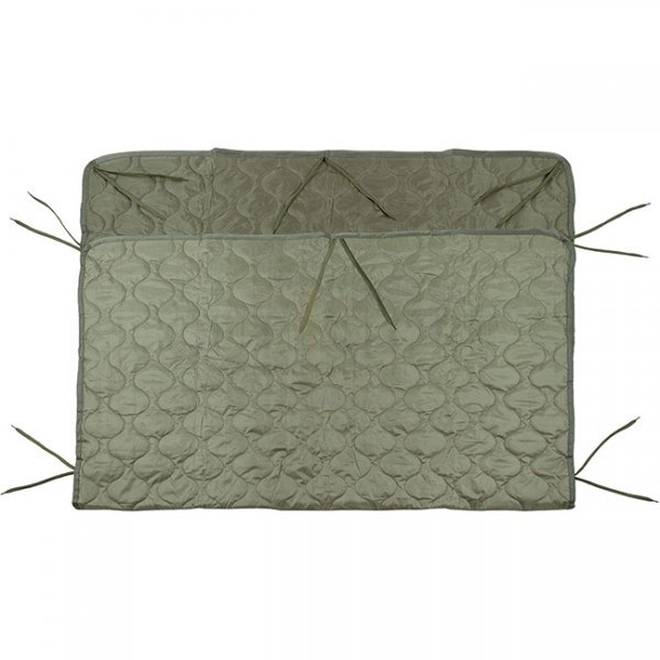 MFH Quilted Poncho Liner - Olive