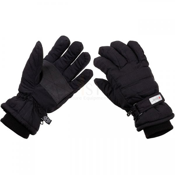 MFH Gloves 3M Thinsulate - Black - 3XL