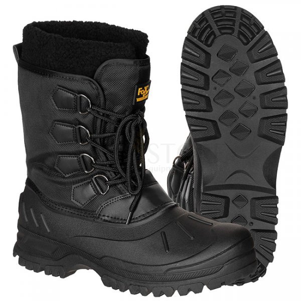 FoxOutdoor Thermo Boots Laced - Black - 37