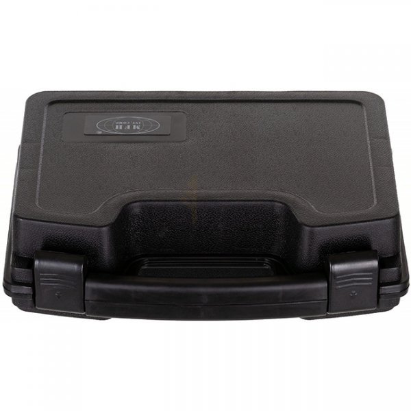 MFH Lockable Plastic Pistol Case - Black