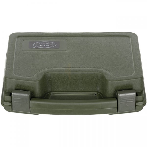 MFH Lockable Plastic Pistol Case - Olive