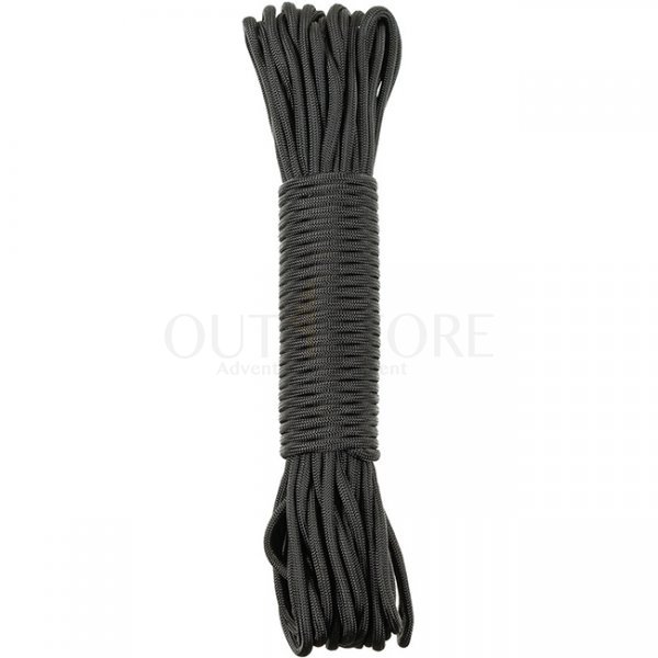 MFH Parachute Cord Nylon 15m - Black