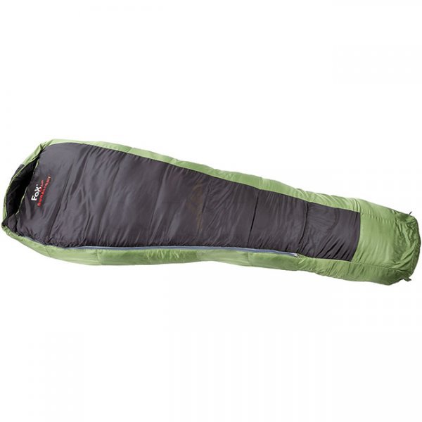 FoxOutdoor Sleeping Bag Duralight - Black / Olive